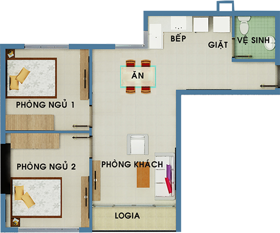 TỔNG QUAN CĂN HỘ THE USEFULL